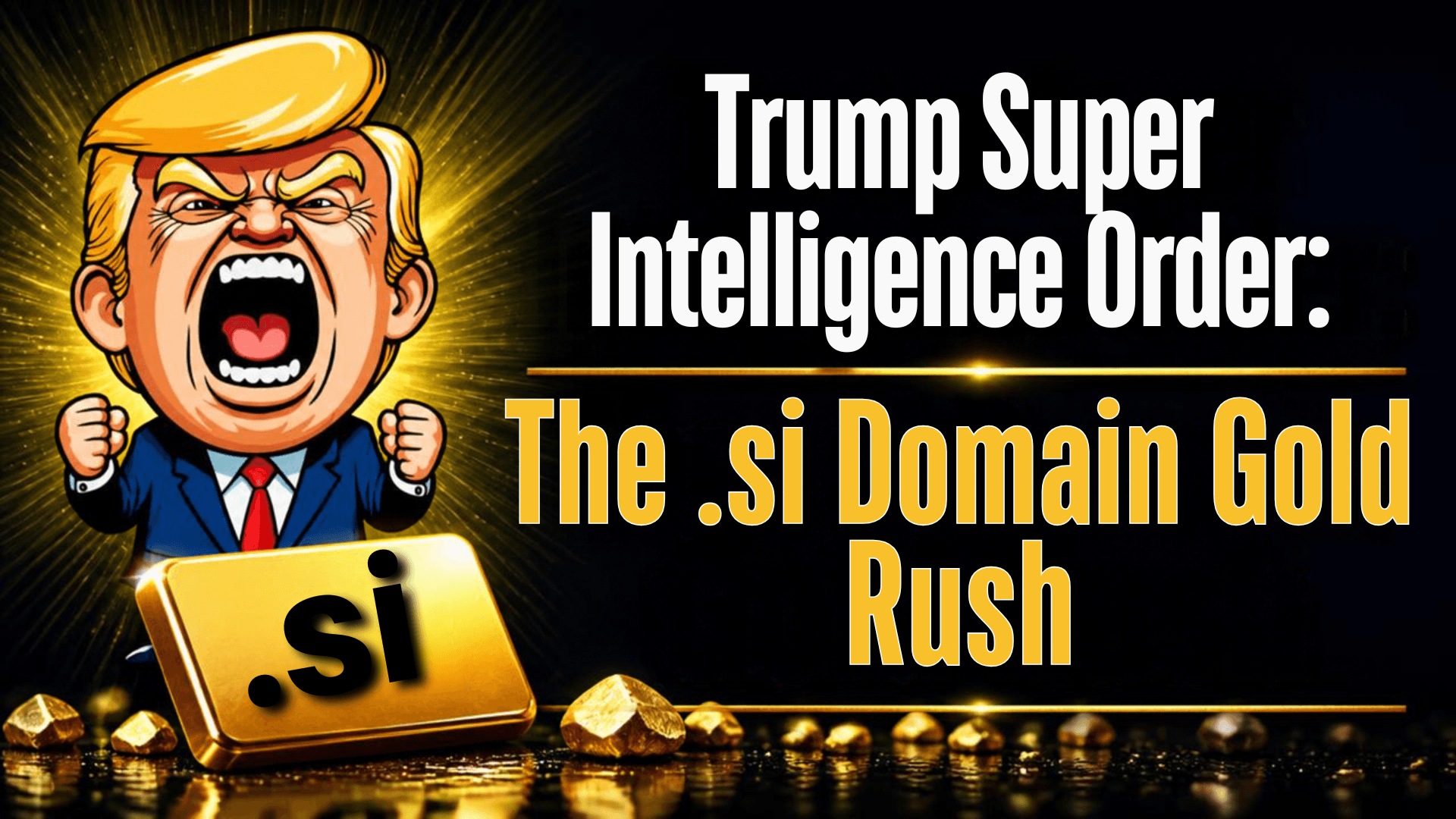 Trump Super Intelligence Order: The .si Domain Gold Rush